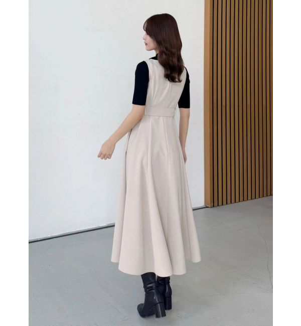 MERCURYDUO「【セットアップ着用可】トレンチライクジャンスカ」|ワンピース|