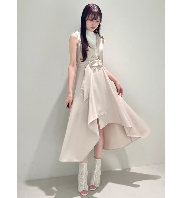 MERCURYDUO「【セットアップ着用可】トレンチライクジャンスカ」|ワンピース|