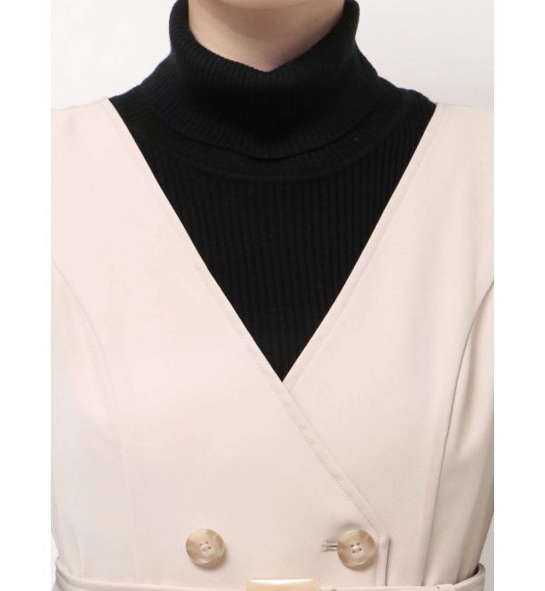 MERCURYDUO「【セットアップ着用可】トレンチライクジャンスカ」|ワンピース|