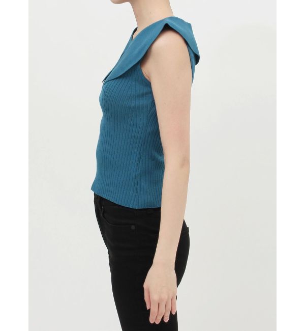 MURUA「付け衿2WAYリブニット」|ニット・セーター|