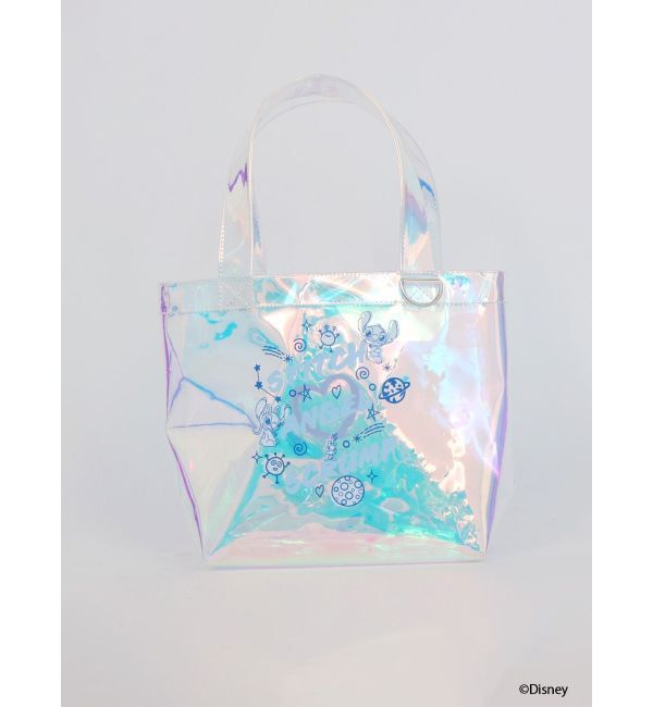 MURUA「【スティッチコラボ】シースルーロゴバッグ」|トートバッグ|