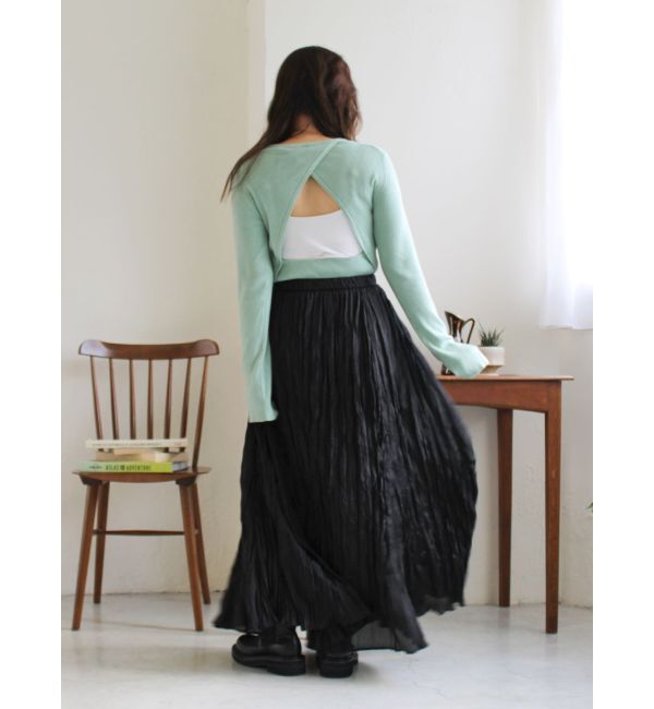 Ungrid「クリンクルボリュームスカート」|スカート|