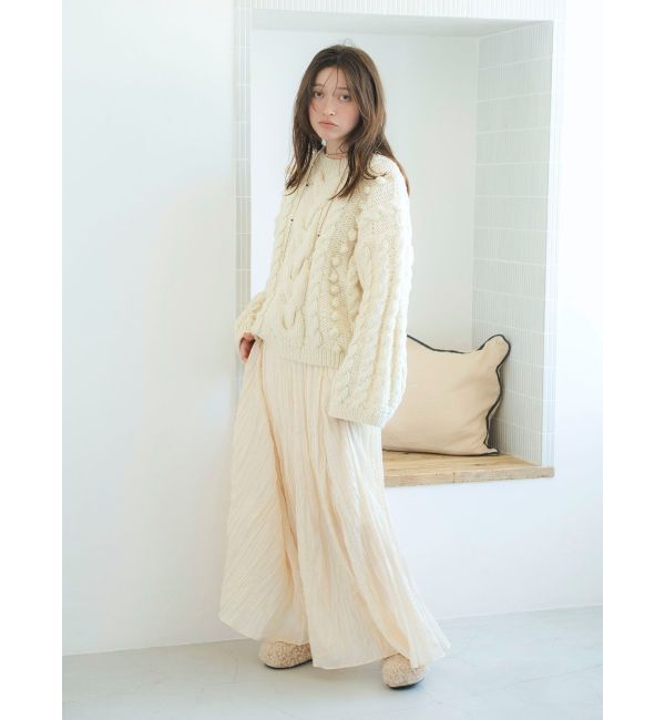 Ungrid「クリンクルボリュームスカート」|スカート|