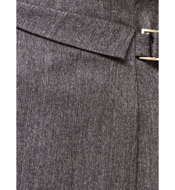 LAGUNAMOON「ウエストラペルツイードマーメイドスカート」|スカート|