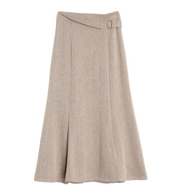 LAGUNAMOON「ウエストラペルツイードマーメイドスカート」|スカート|