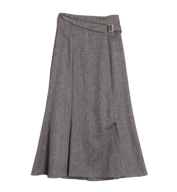 LAGUNAMOON「ウエストラペルツイードマーメイドスカート」|スカート|