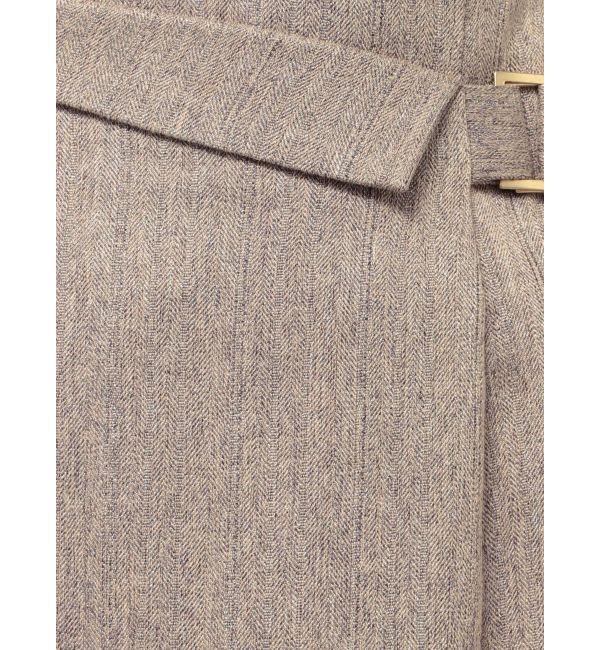 LAGUNAMOON「ウエストラペルツイードマーメイドスカート」|スカート|