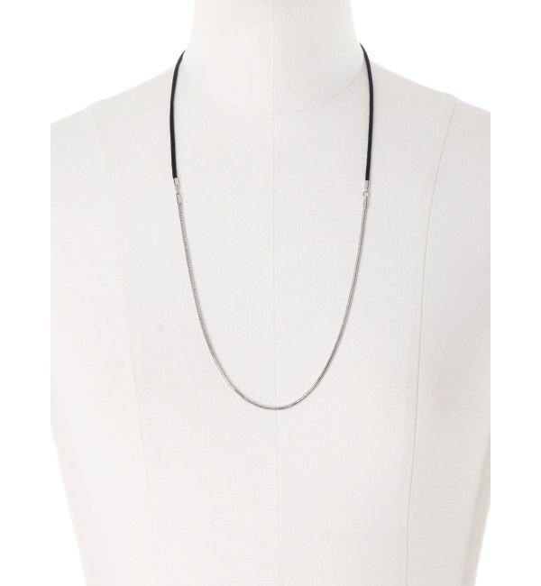 LAGUNAMOON「スネークチェーンコンビチョーカー」|ネックレス|