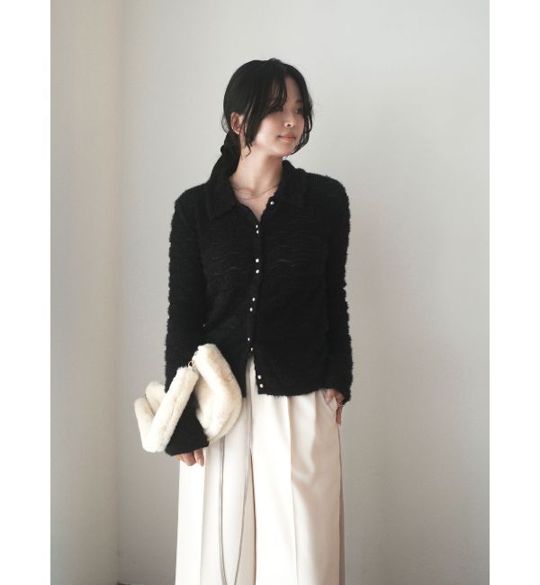 LAGUNAMOON「ハーフムーンファーバッグ」|ショルダー・メッセンジャー|