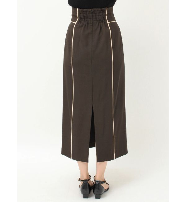 LAGUNAMOON「バイカラーパイピングスカート」|スカート|