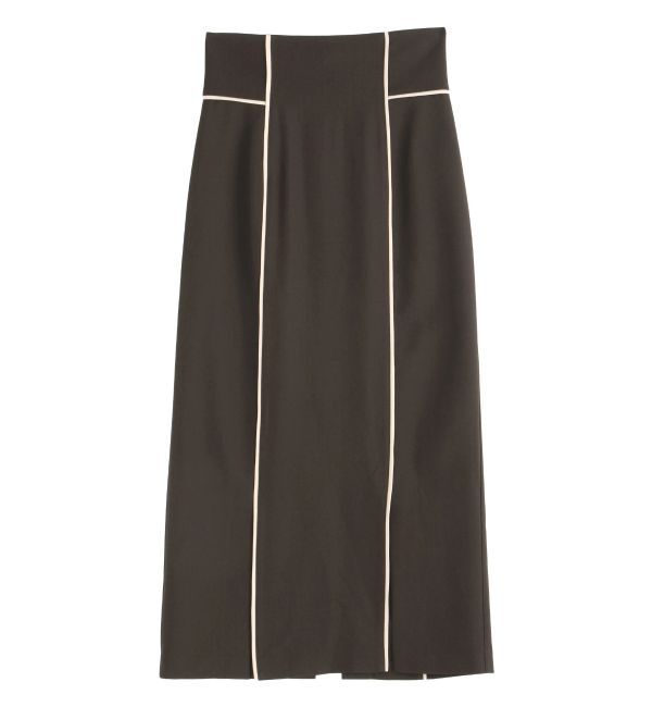 LAGUNAMOON「バイカラーパイピングスカート」|スカート|