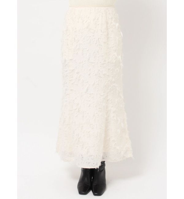 LAGUNAMOON「カットジャガードナロースカート」|スカート|