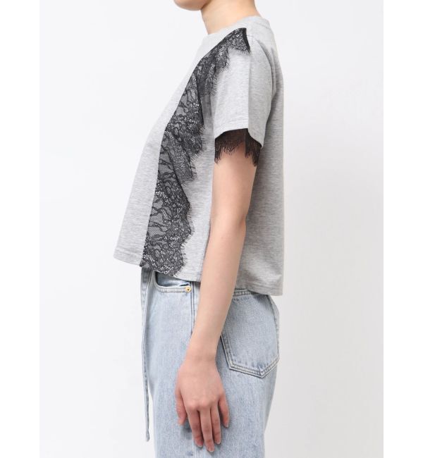 LAGUNAMOON「レースドッキングTシャツ」|Tシャツ・カットソー|