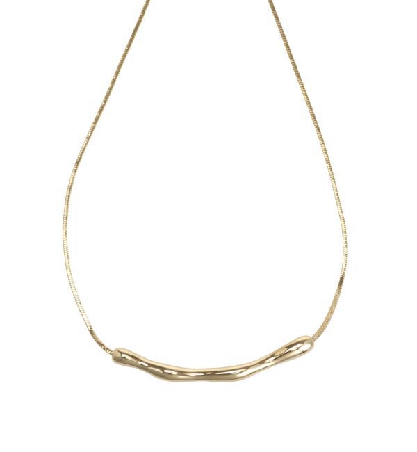 LAGUNAMOON「ソフトラインバーネックレス」|ネックレス|