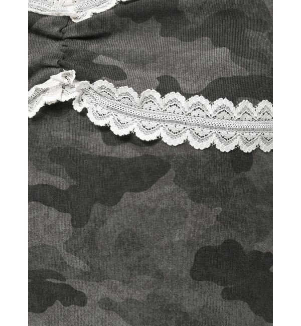 EVRIS「レースドッキングアシンメトリーミニワンピース」|ワンピース|