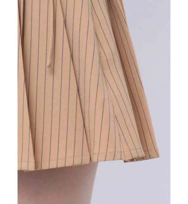 jouetie「【FRUITSZIPPER鎮西寿々歌】リボンプリーツスカート」|スカート|