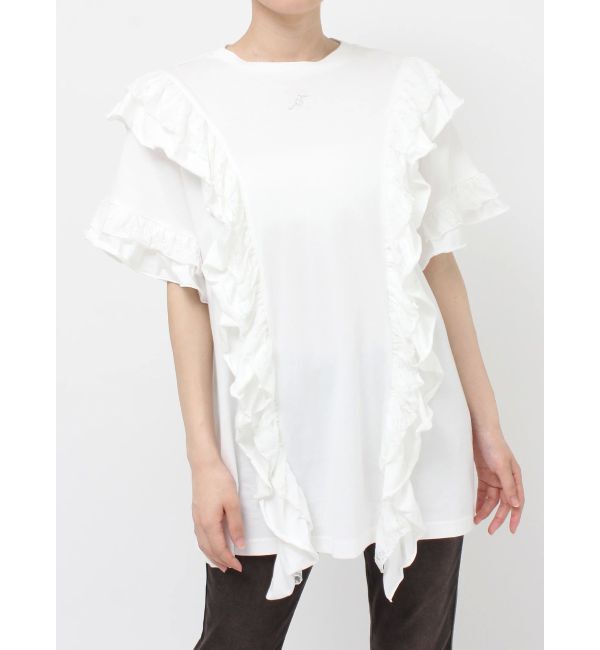 jouetie「フリルドッキングルーズTシャツ」|Tシャツ・カットソー|