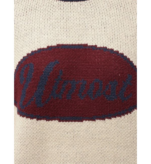 jouetie「ラグランロゴルーズニット」|ニット・セーター|