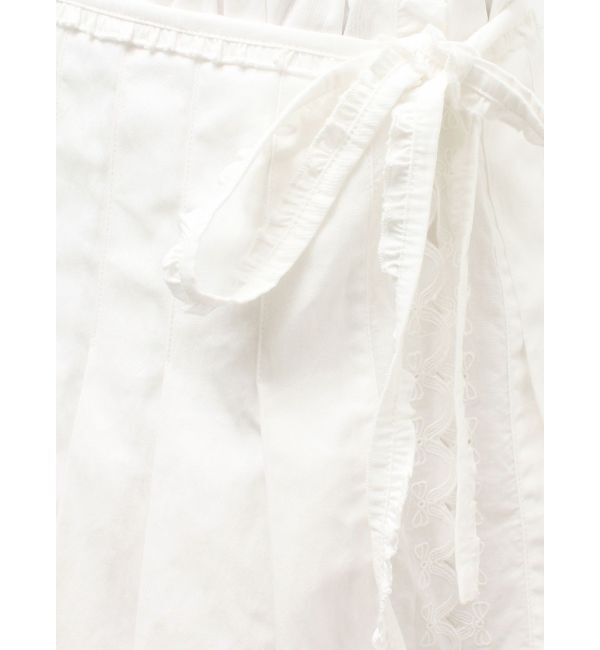 merry jenny「pleats apron layered skirt」|スカート|