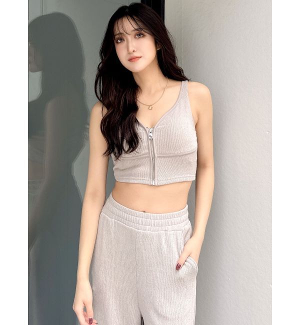 GYDA「リップルプリーツGGスライダービスチェ【SETUP着用可】」|その他|