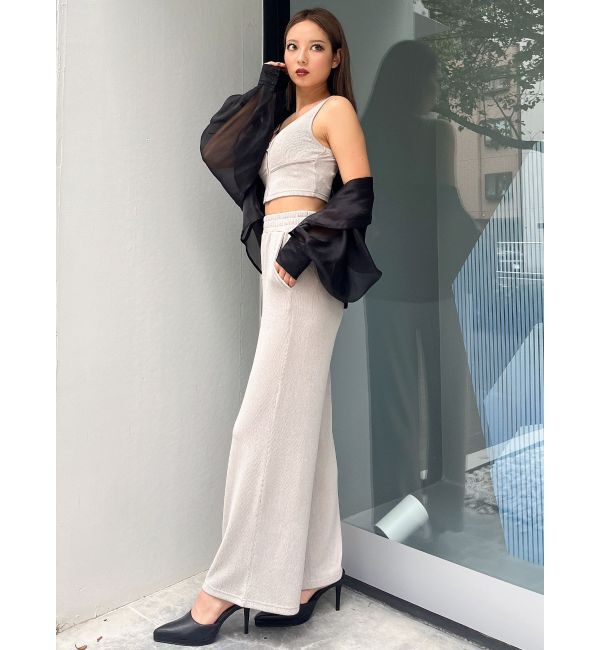 GYDA「リップルプリーツGGスライダービスチェ【SETUP着用可】」|その他|