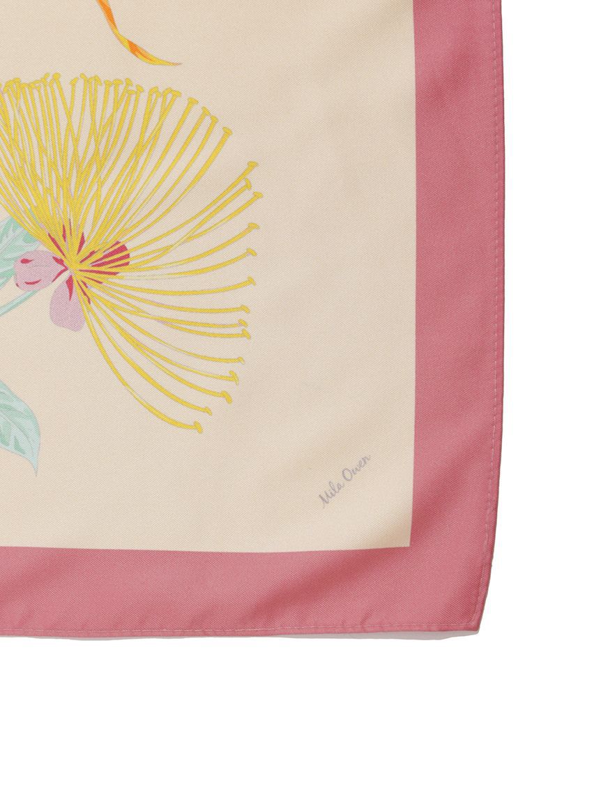 Mila Owen「大判フラワー柄スカーフ」|バンダナ・スカーフ|