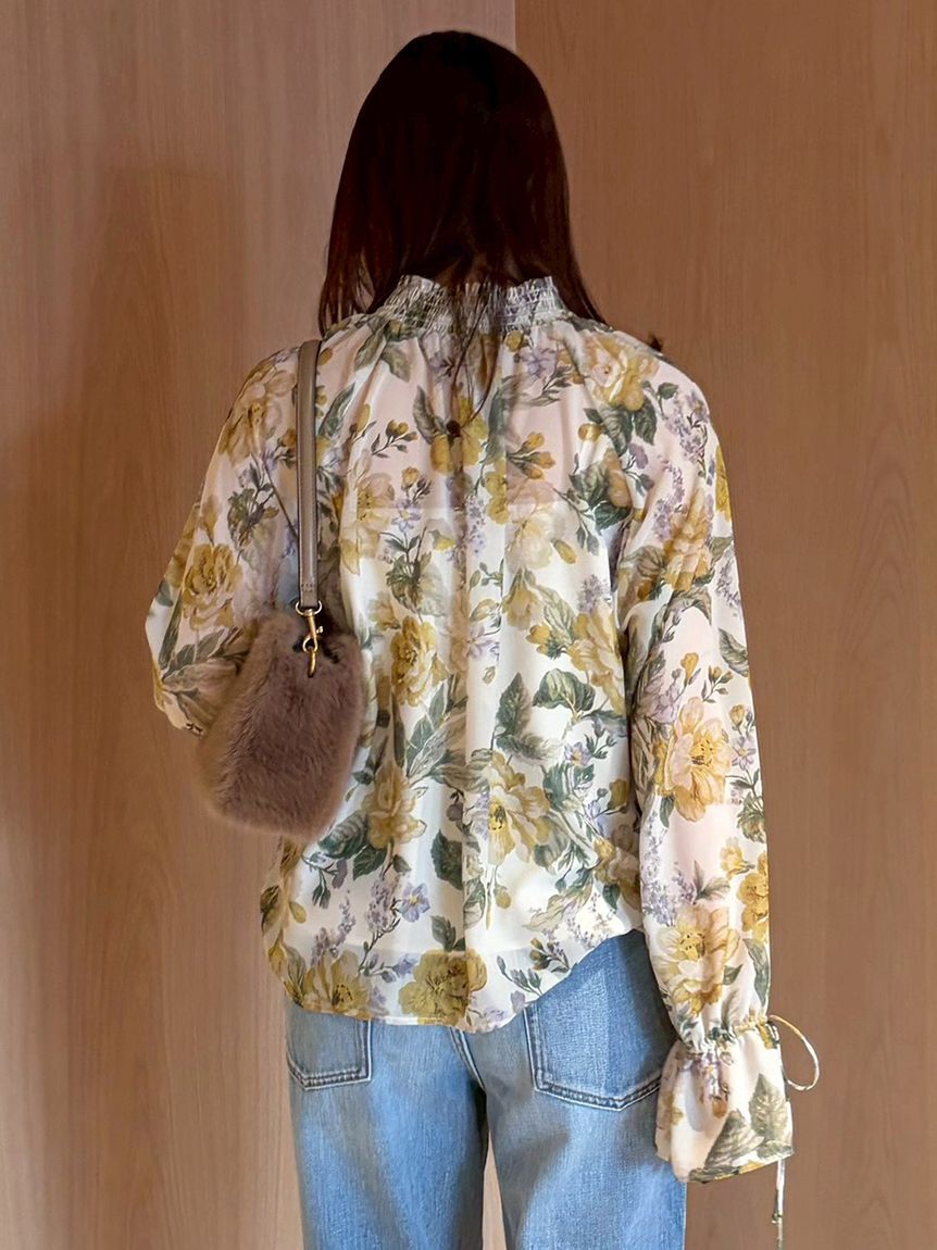 Mila Owen「フラワープリントブラウス」|シャツ・ブラウス|