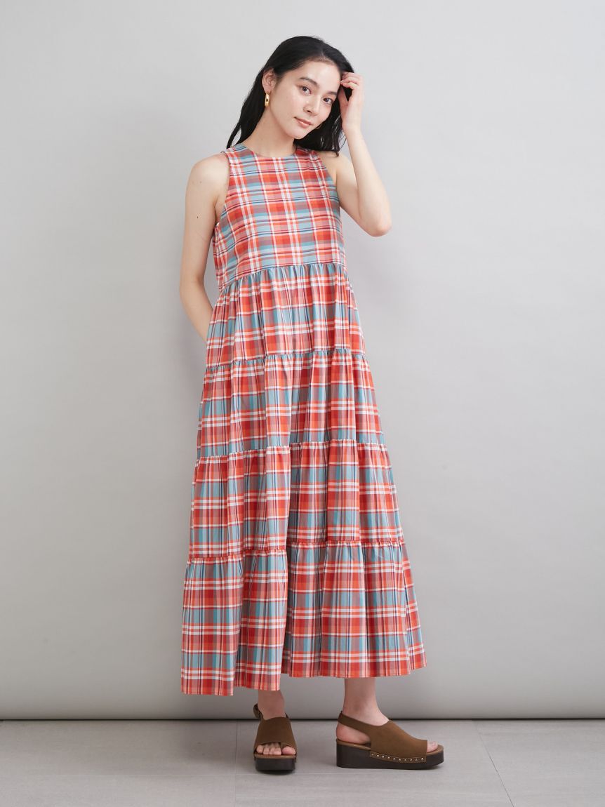 Mila Owen「アメスリティアードマキシワンピース」|ワンピース|