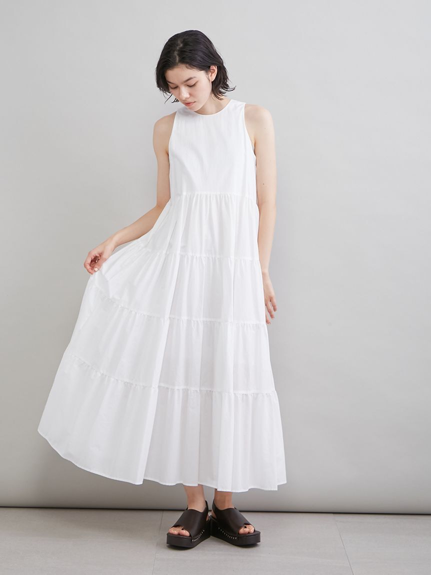 Mila Owen「アメスリティアードマキシワンピース」|ワンピース|