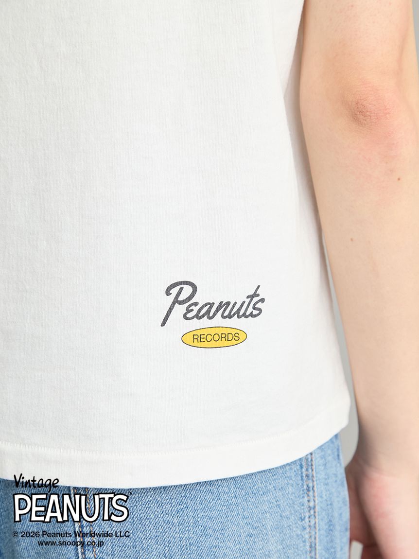 Mila Owen「【PEANUTS RECORDS】スヌーピーＴシャツ」|Tシャツ・カットソー|