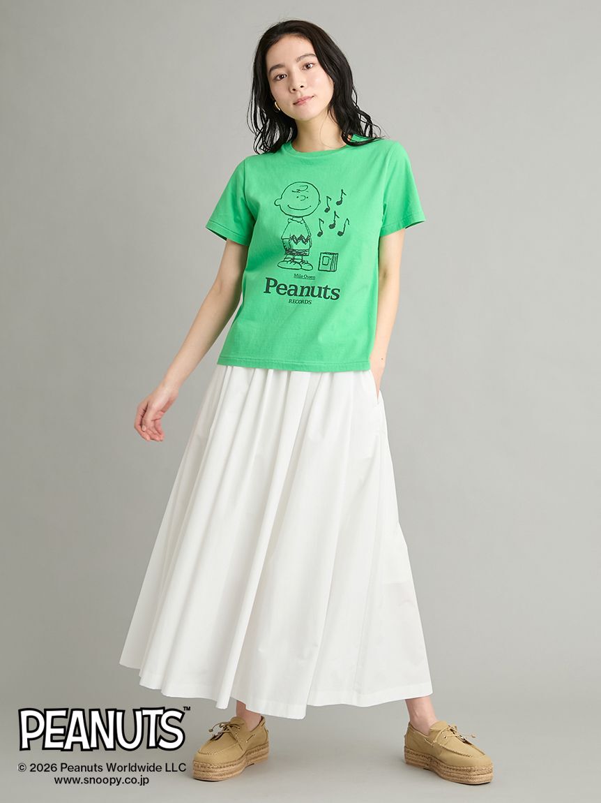 Mila Owen「【PEANUTS RECORDS】チャーリー・ブラウンＴシャツ」|Tシャツ・カットソー|