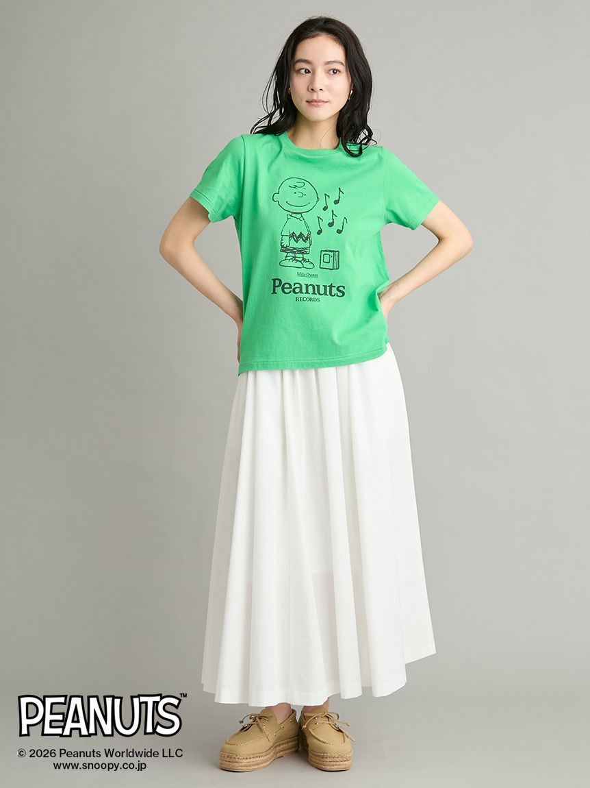 Mila Owen「【PEANUTS RECORDS】チャーリー・ブラウンＴシャツ」|Tシャツ・カットソー|