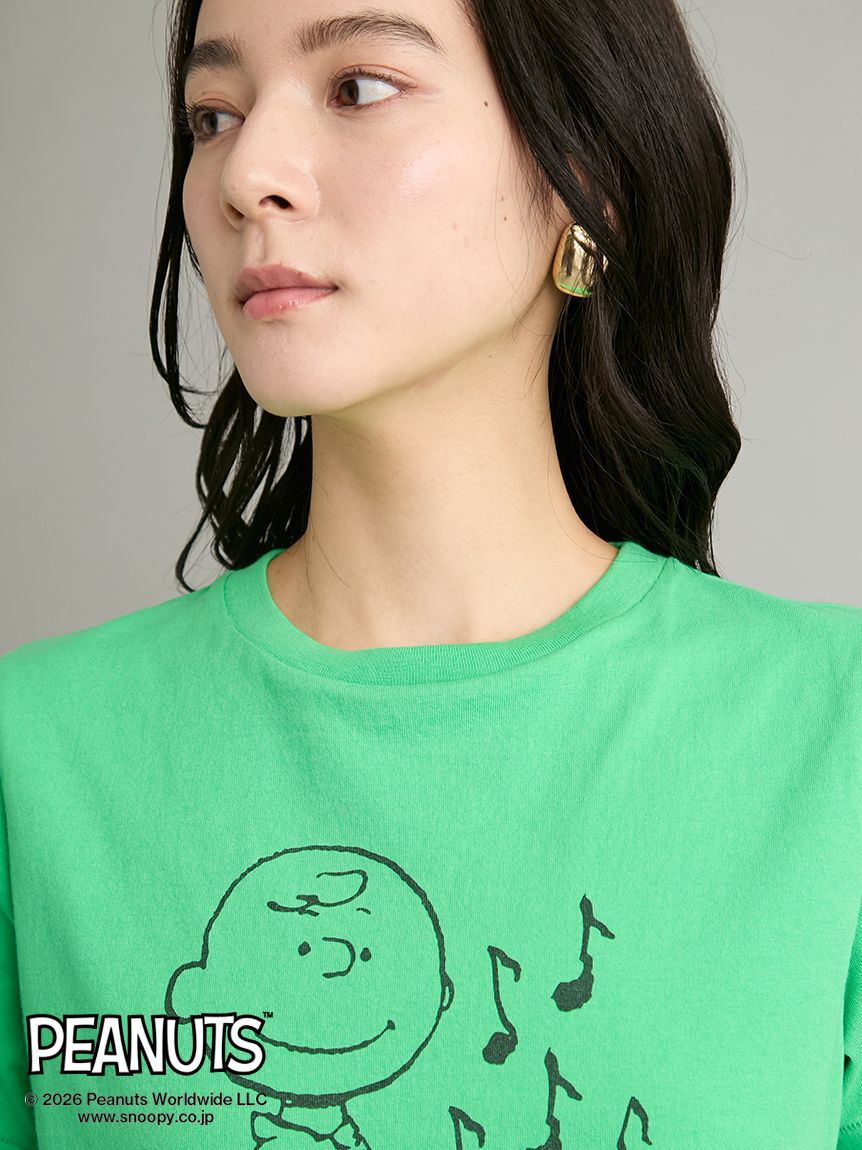 Mila Owen「【PEANUTS RECORDS】チャーリー・ブラウンＴシャツ」|Tシャツ・カットソー|