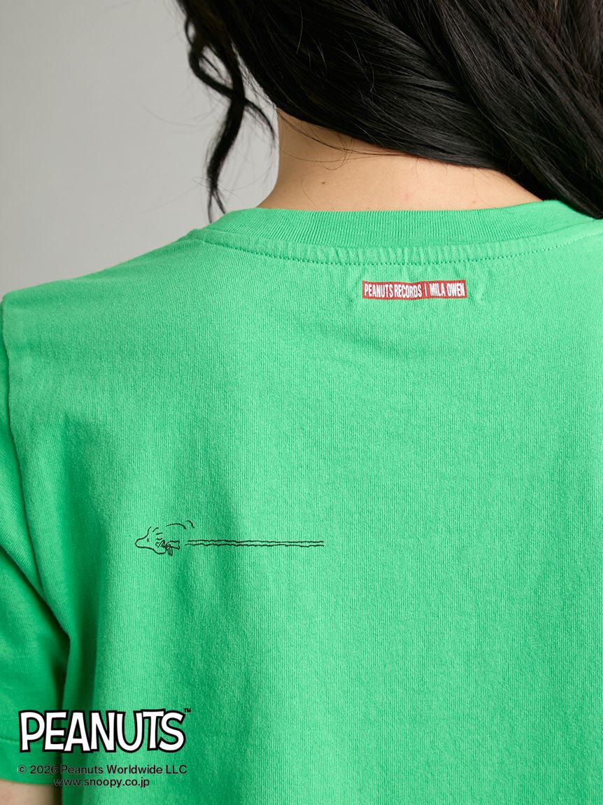 Mila Owen「【PEANUTS RECORDS】チャーリー・ブラウンＴシャツ」|Tシャツ・カットソー|