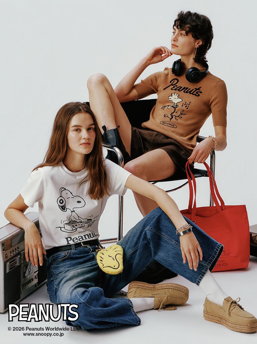 Mila Owen「【PEANUTS RECORDS】キャンバストートバッグ」|トートバッグ|