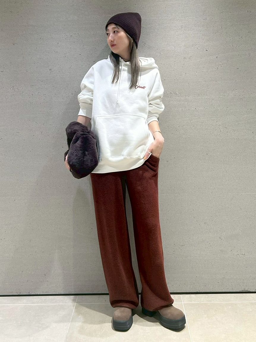 emmi「【ONLINE限定】【emmi&times;GOOD ROCK SPEED】カレッジワイドボディフーディ」|スウェット・ジャージ|