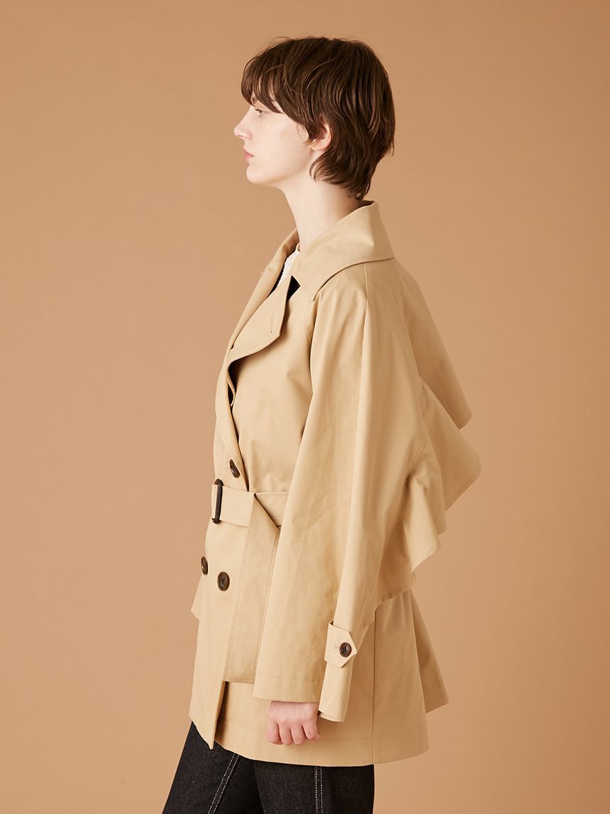 FURFUR「オーバーミドルトレンチコート」|トレンチコート|