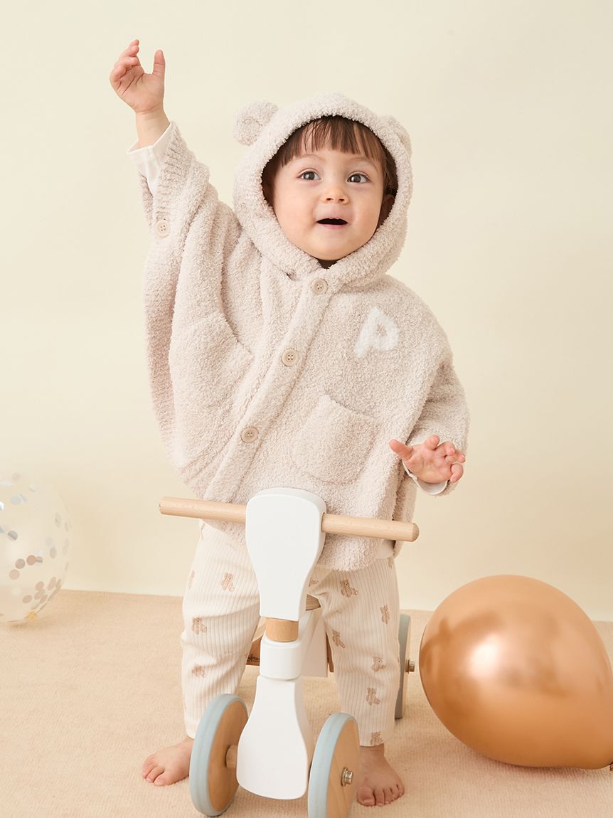 GELATO PIQUE KIDS & BABY「【ONLINE限定カラーあり】【BABY】パウダーベアポンチョ」|その他ベビーウェア|