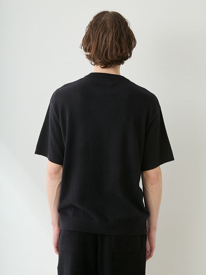 GELATO PIQUE HOMME「【JOEL ROBUCHON】【HOMME】【接触冷感】スムーズィーliteクールCATジャガードプルオーバー」|プルオーバー|