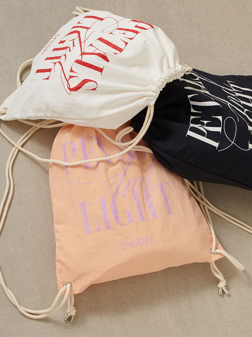 SNIDEL「タイプナップサック」|リュック|