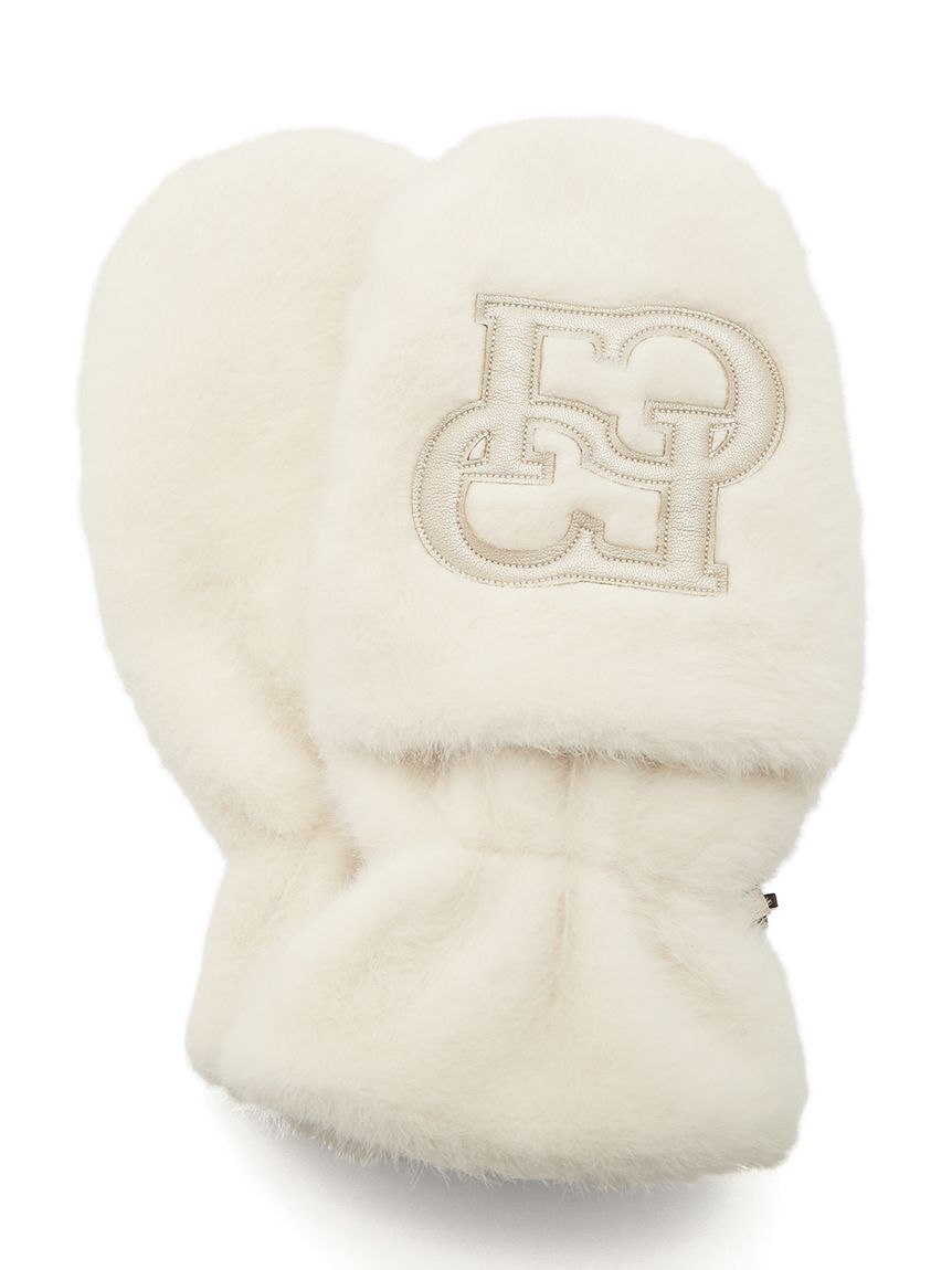 CELFORD「【CELFORD GOLF】　ロゴ付きフェイクファーミトン」|その他|