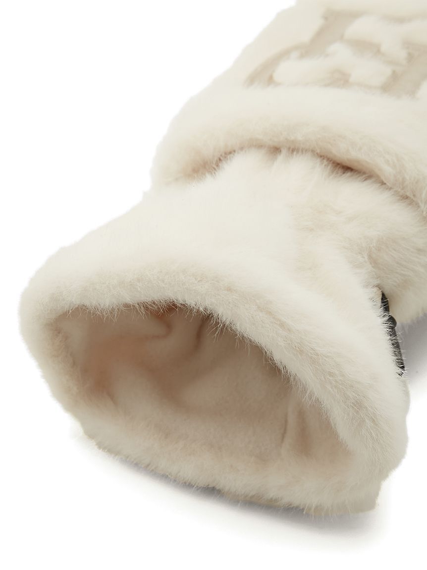 CELFORD「【CELFORD GOLF】　ロゴ付きフェイクファーミトン」|その他|