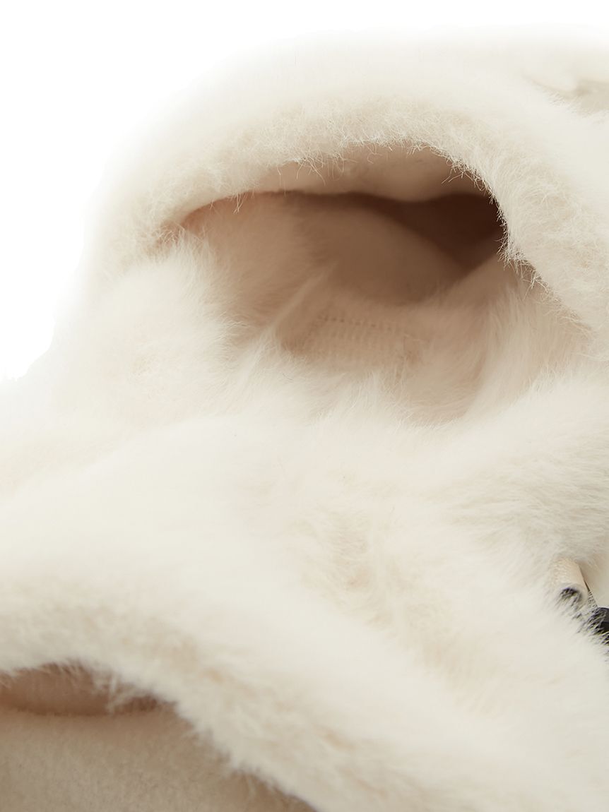 CELFORD「【CELFORD GOLF】　ロゴ付きフェイクファーミトン」|その他|