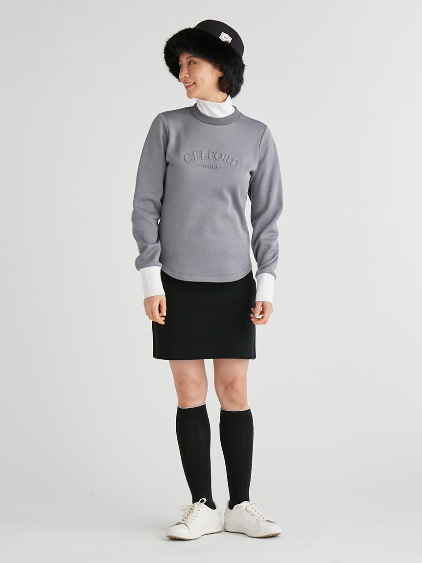 CELFORD「【CELFORD GOLF】　ビット付きニットプリーツスカート」|スカート|