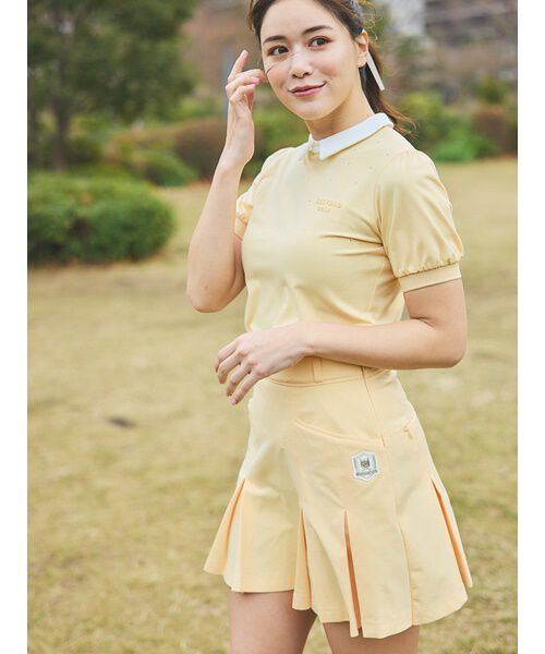 CELFORD「【CELFORD GOLF】タックデザインミニスカート」|スカート|