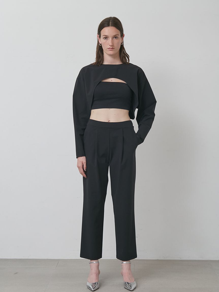 styling/「【S/S(エスバイエス)】2WAYトップス＜ウォッシャブル・UV・接触冷感＞」|Tシャツ・カットソー|