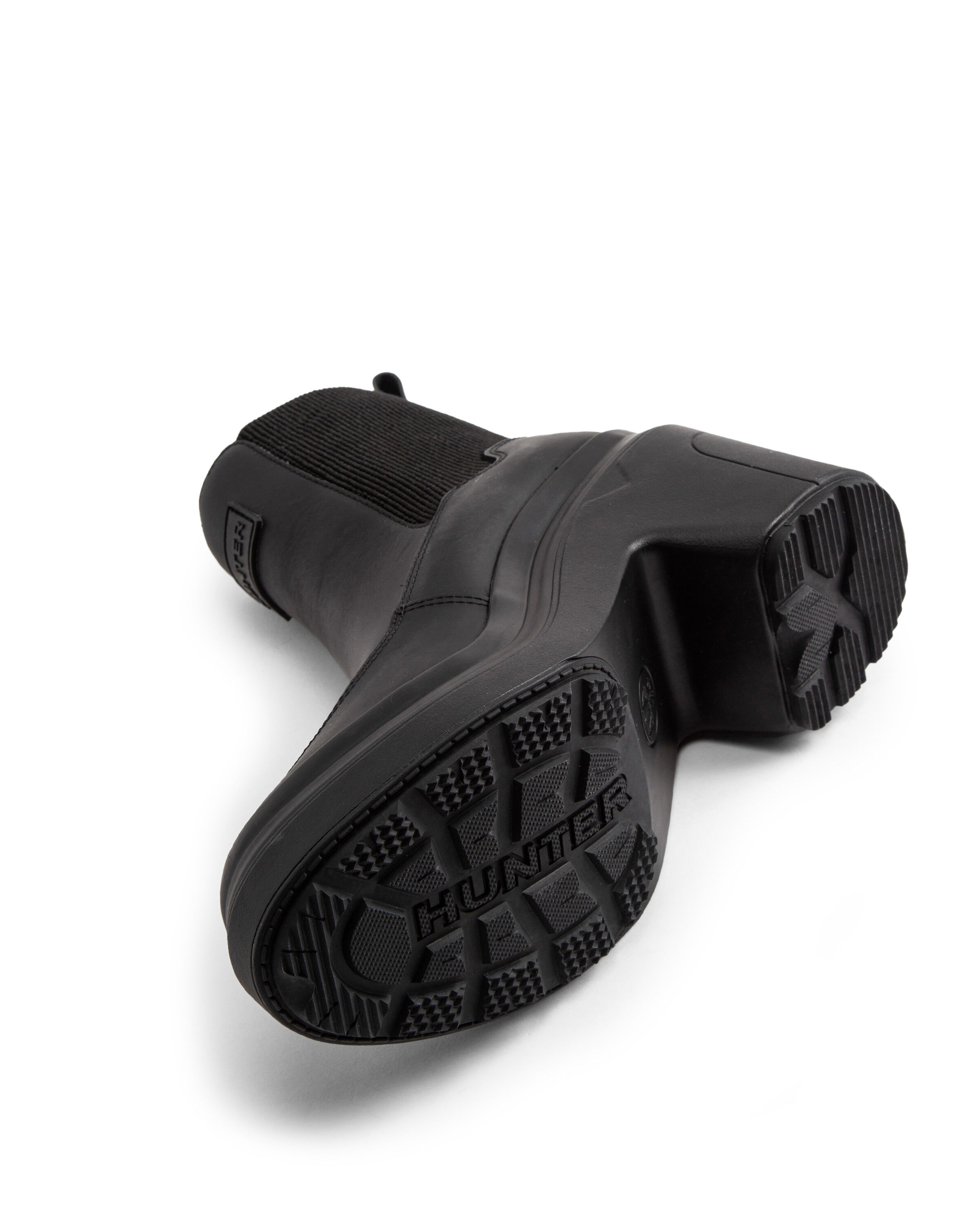 HUNTER「レディース リファインド エクスプローラー ヒール チェルシー ブーツ」|ショートブーツ|