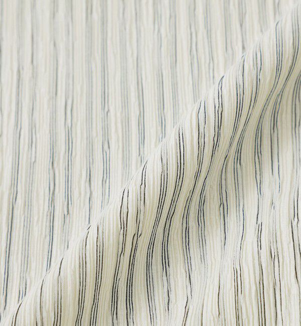  「ペタルムヨーリューストライプジップアップシャツ」|シャツ・ブラウス|