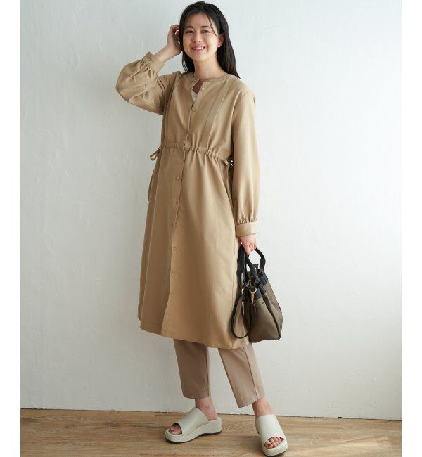 ikka「2WAYタックドロストワンピース」|ワンピース|