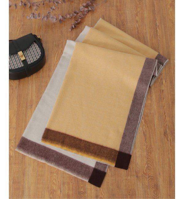 ikka「マルチブロッキングマフラー」|マフラー|